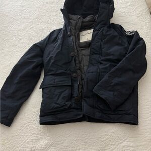 Abercrombie & Fitch Men's Dark Navy Field Jacket